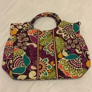 Vera Bradley Two Way Tote | Plum Crazy